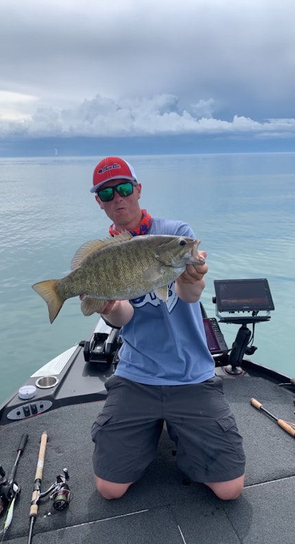 Lake Erie Fishing Report for Smallmouth Bass(May 15, 2022)