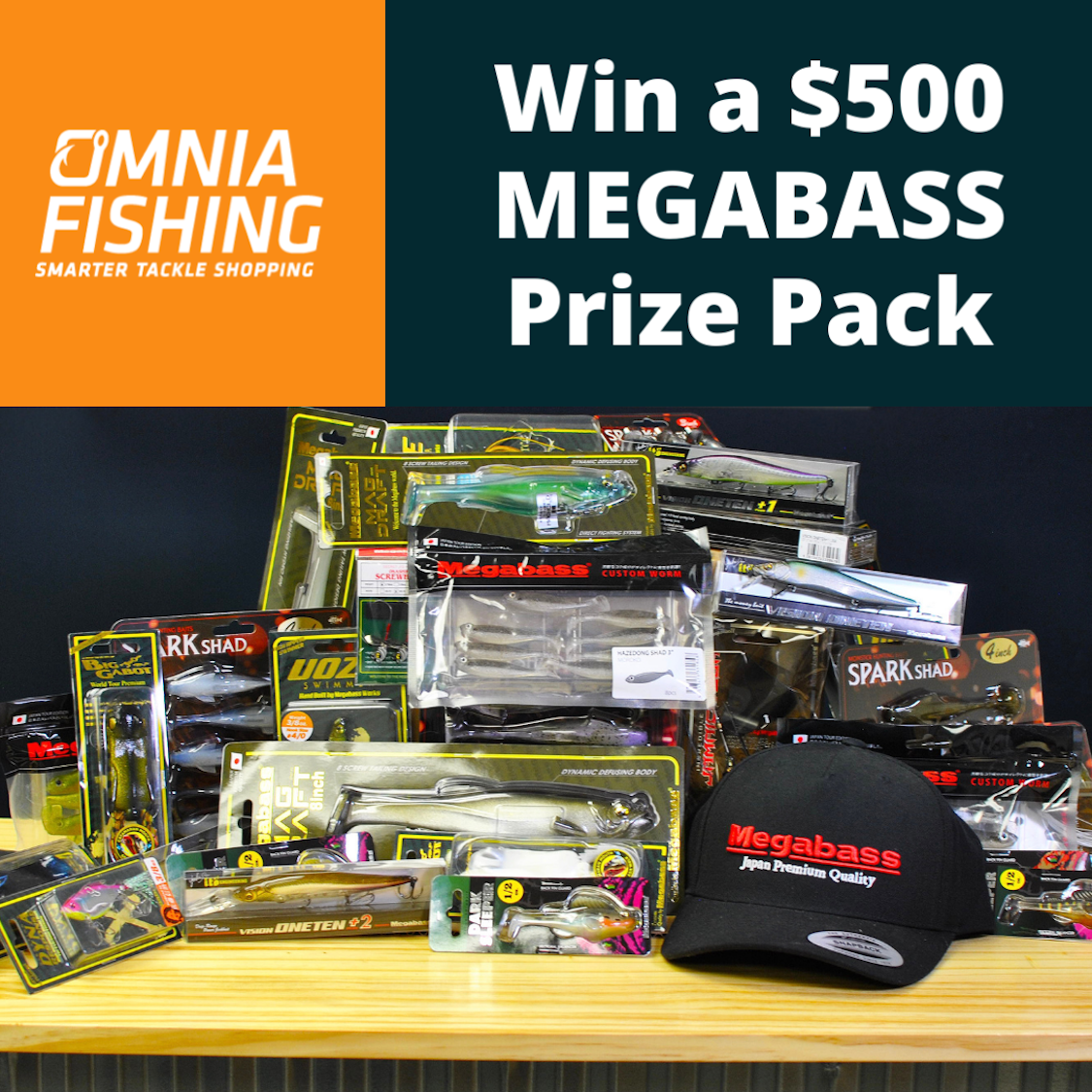 The Ultimate Megabass Prize Pack