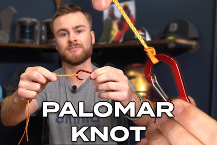 How to Tie a Palomar Knot | Jacob Bros