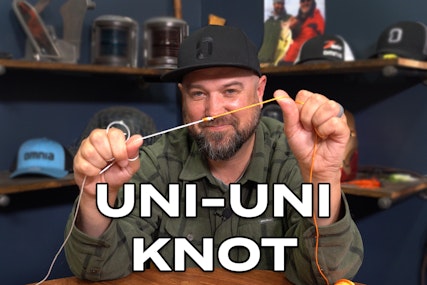 How to Tie the Uni to Uni Knot | Polish Pete
