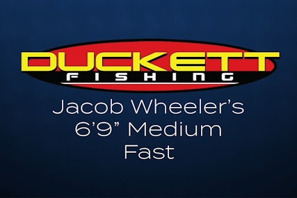 Duckett Fishing Jacob Wheeler Select Series 6'9" Medium/Fast Casting Rod