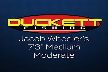 Duckett Fishing Jacob Wheeler Select Series 7'3" Medium/Moderate Rod