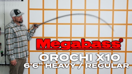 Megabass Orochi X10 / 6'6" / Heavy/ Regular | Destruction