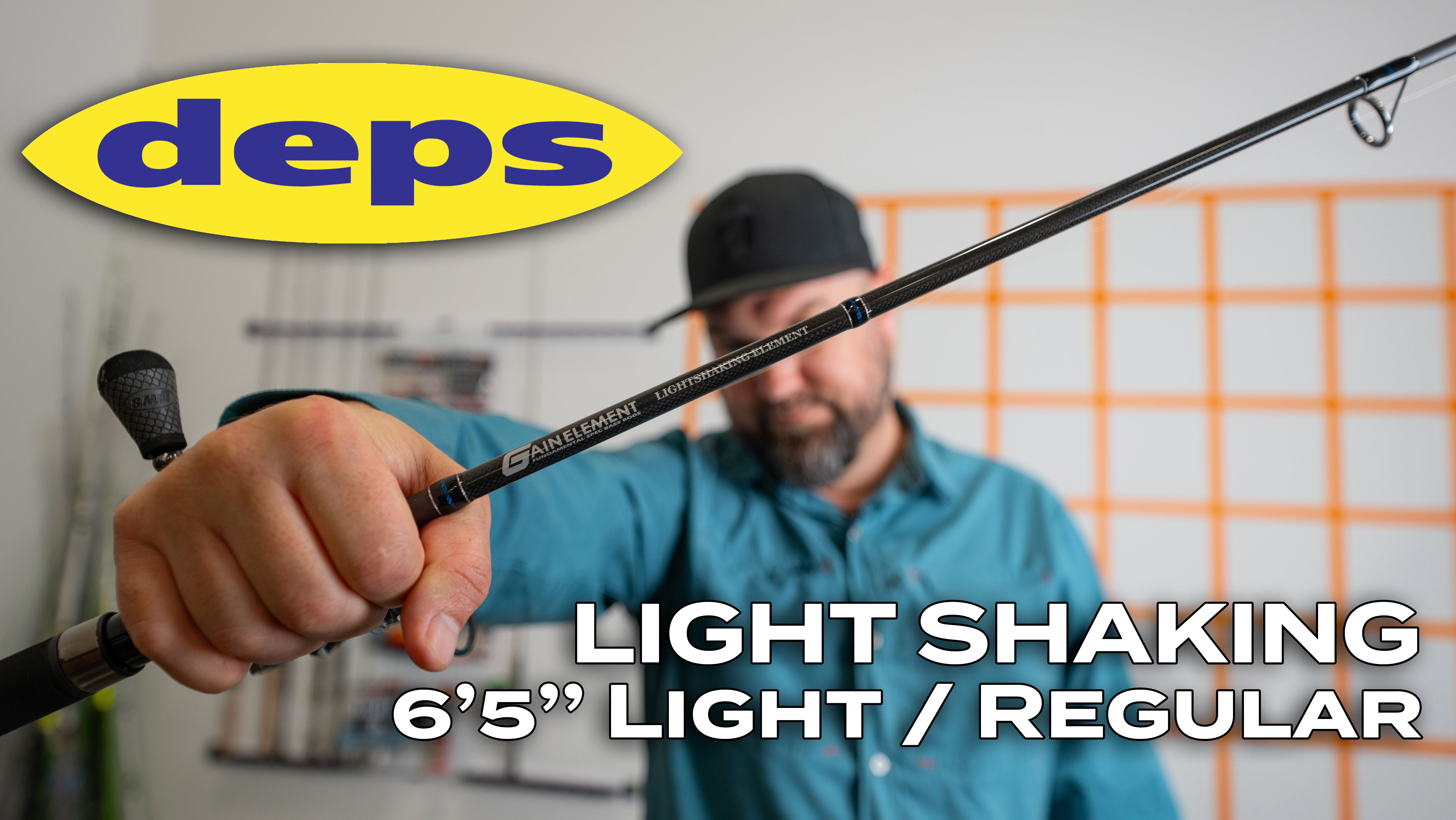 Bending the Deps Gain Element Light Shaking Spinning Rod | Omnia