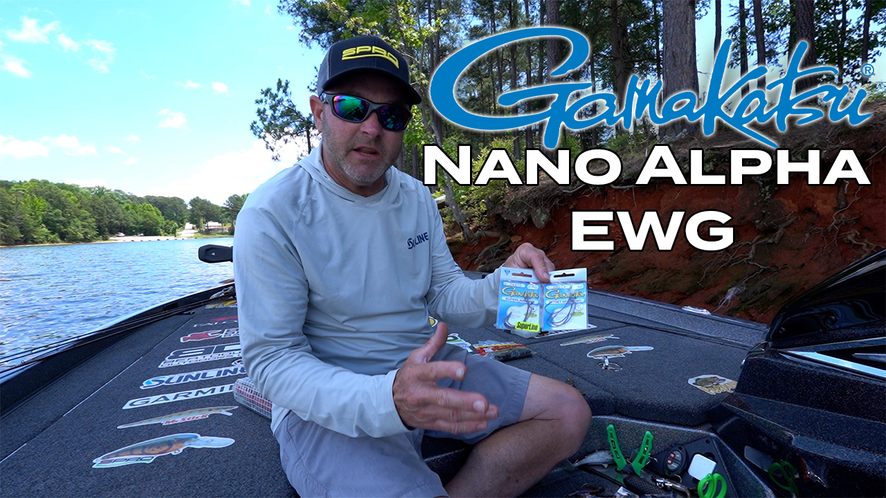 Gamakatsu Nano Alpha EWG Hooks with Mike McClelland