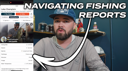 Navigating Fishing Reports in the Omnia Fishing App