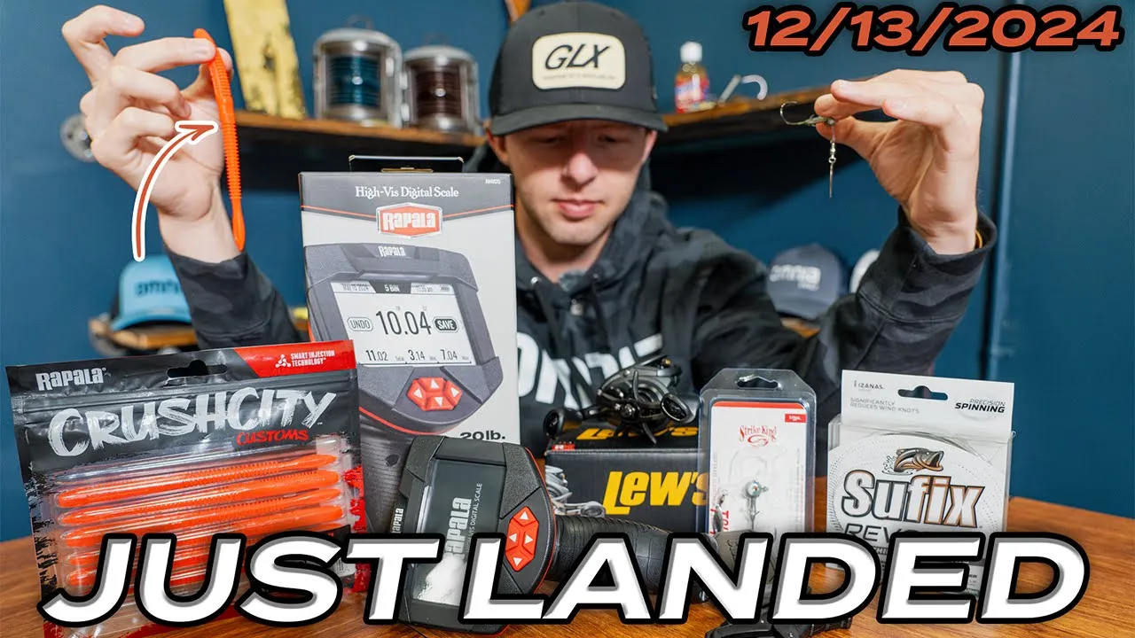 Just Landed Week of 12/13/2024 | NEW From Rapala, Lew's and More!