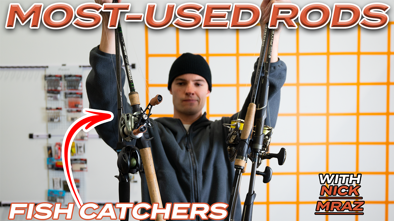 Nick's FAVORITE Bassin' Rods!