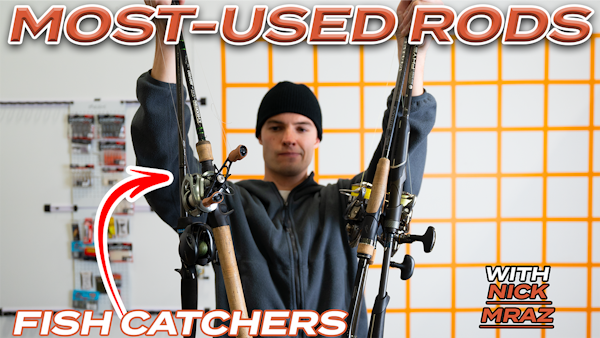 Nick's FAVORITE Bassin' Rods!