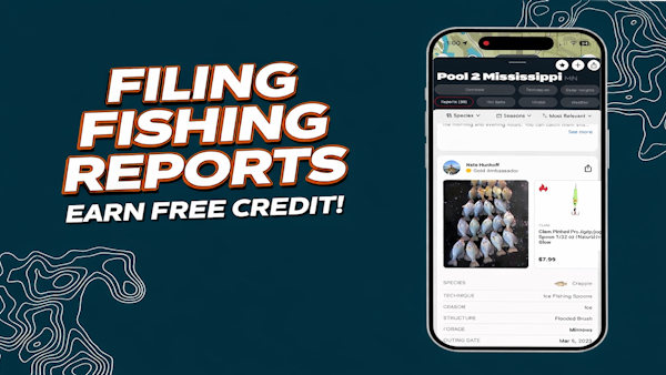 Filing Fishing Reports (Earn Tackle Credit!)