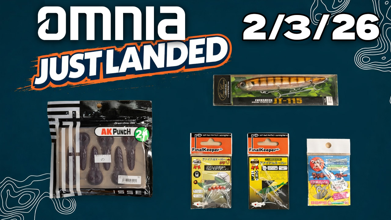 ソラバシ直筆サイン入り 1989 BASS FISHING NEW BASICS Just Landed at Omnia! | 2/3/26 | Omnia Fishing