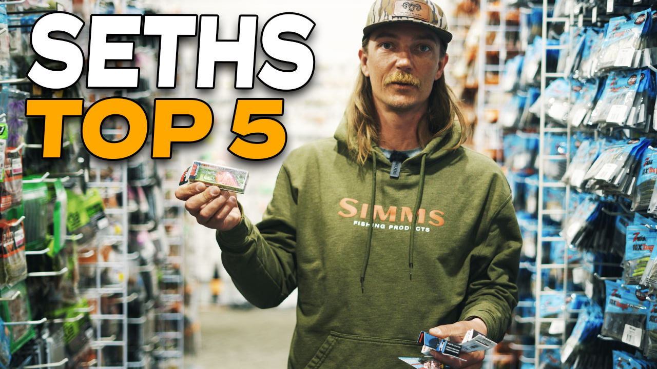 Seth Feiders Top 5 Baits For Spring!
