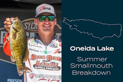 Oneida Lake Summer Smallmouth Fishing
