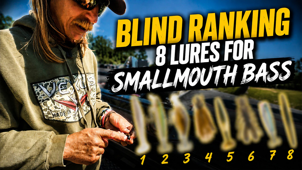 Seth Feider Blind Ranks Summer Smallmouth Lures!