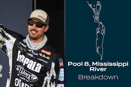 Pool 8 Mississippi River Fishing Breakdown