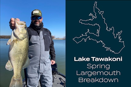 Lake Tawakoni Spring Largemouth Fishing