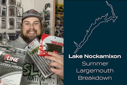 Lake Nockamixon Summer Largemouth Fishing