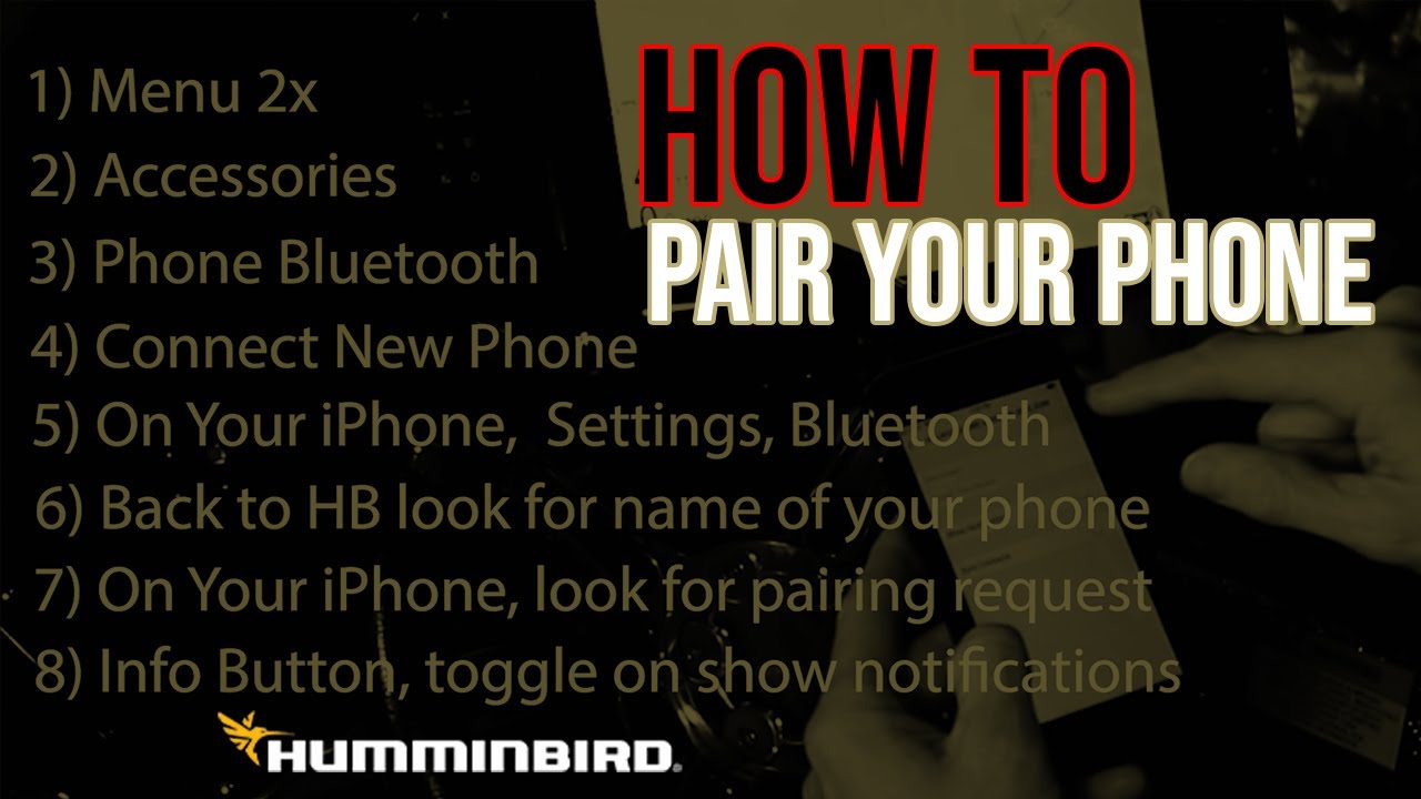 How to Pair Your Humminbird HELIX with your Minn Kota Talon
