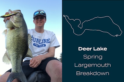 Deer Lake Largemouth Spring Fishing