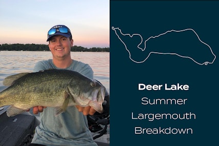 Deer Lake Largemouth Summer Fishing