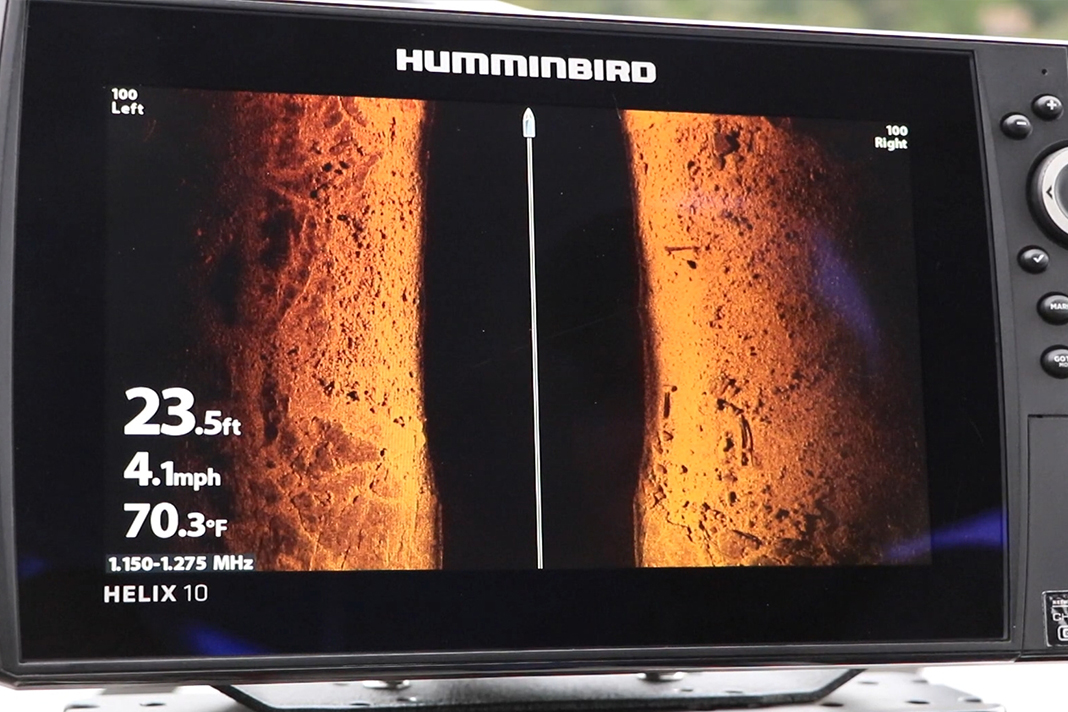 Humminbird HELIX Quick Tip: Side Imaging Colors