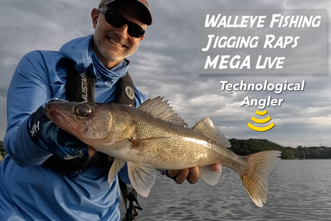 Use Humminbird MEGA Live and Jigging Raps to Catch Summer Walleyes