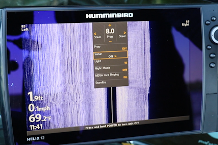 Humminbird HELIX Quick Tip: Turn Sonar Transmissions On and Off