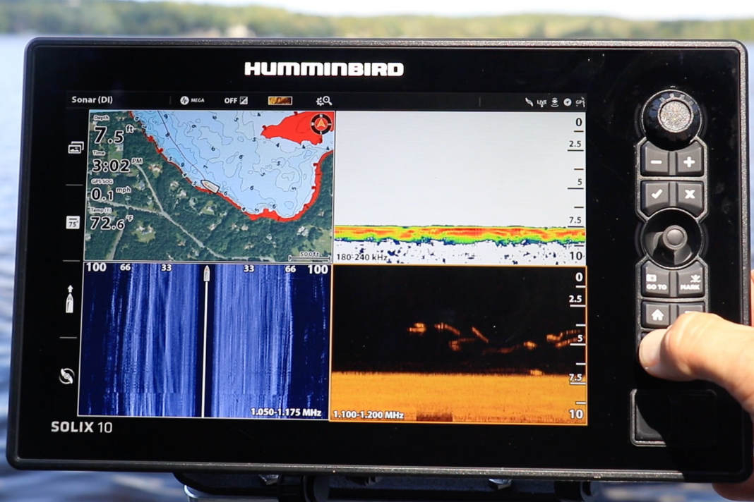 Humminbird SOLIX Quick Tip: Zoom In and Out on a SOLIX Pane