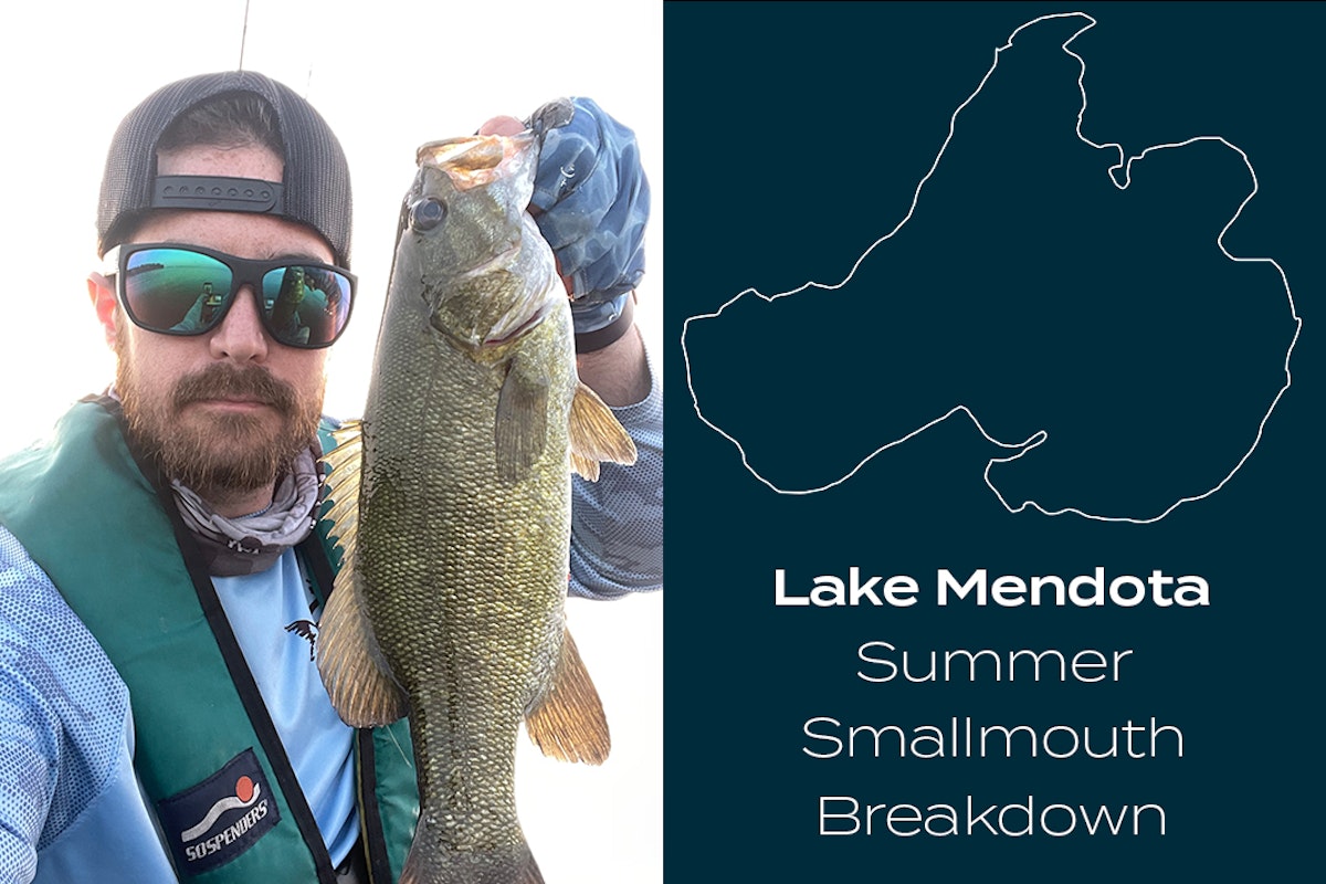 Lake Mendota Summer Smallmouth Fishing