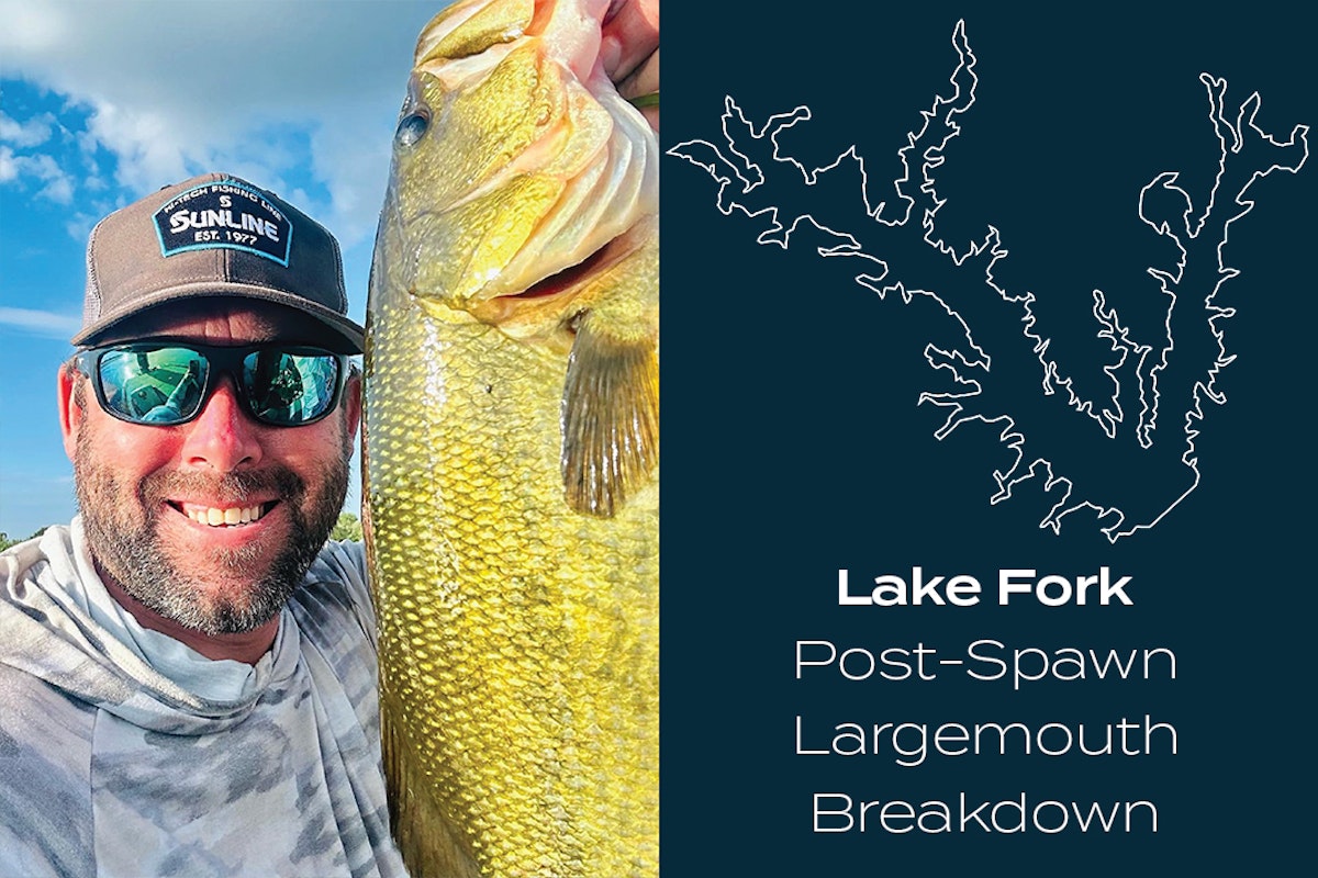 Lake Fork Post-Spawn Largemouth Fishing