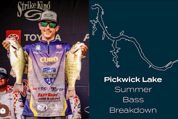Pickwick Lake Summer Bass Fishing
