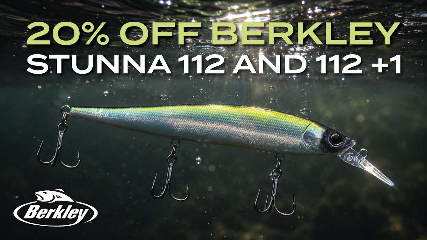 <p id="470211-532">20% Off Berkley Stunna 112 and 112 +1</p>
