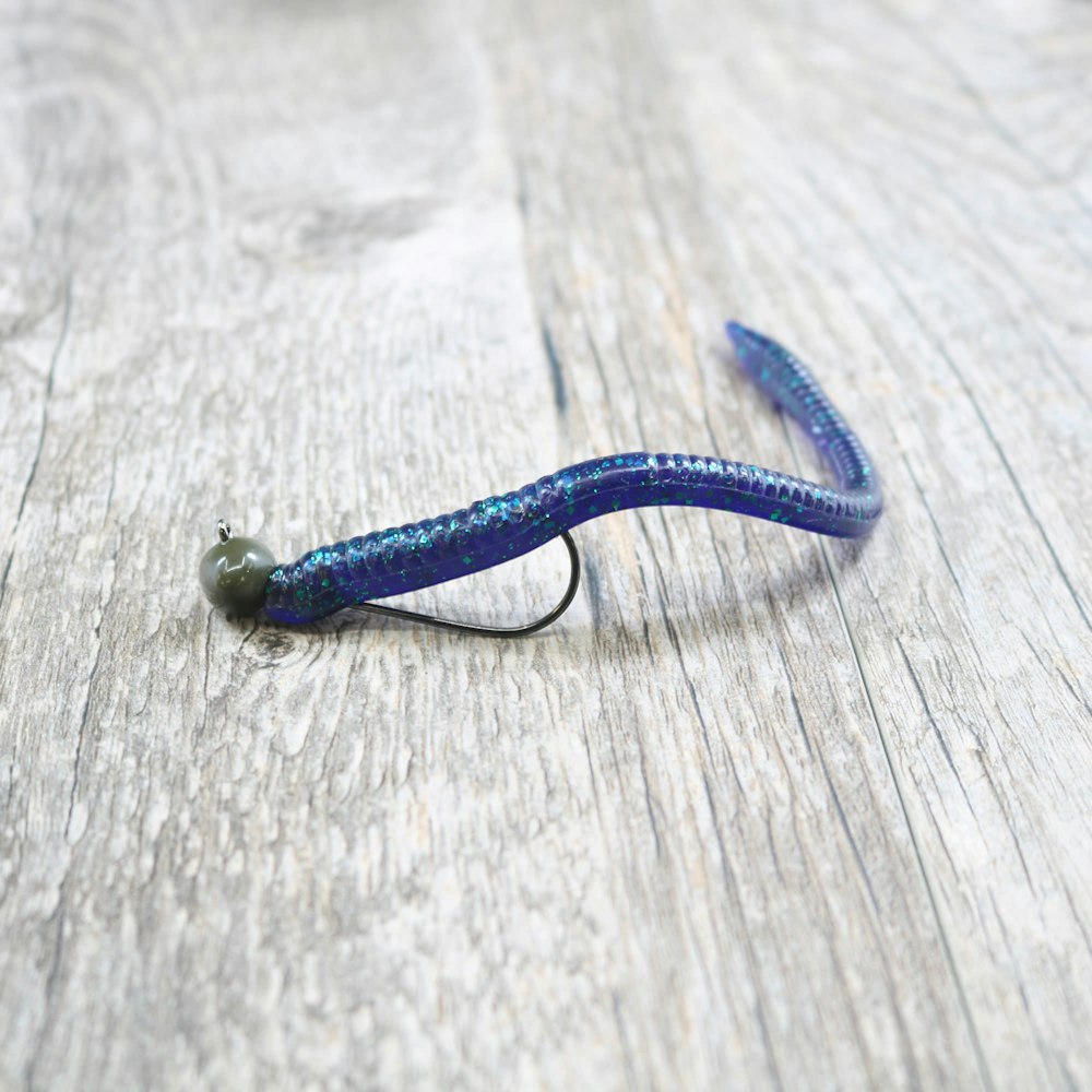 Zoom Trick Worm, Limetreuse, 6.75-Inch - 20 pack