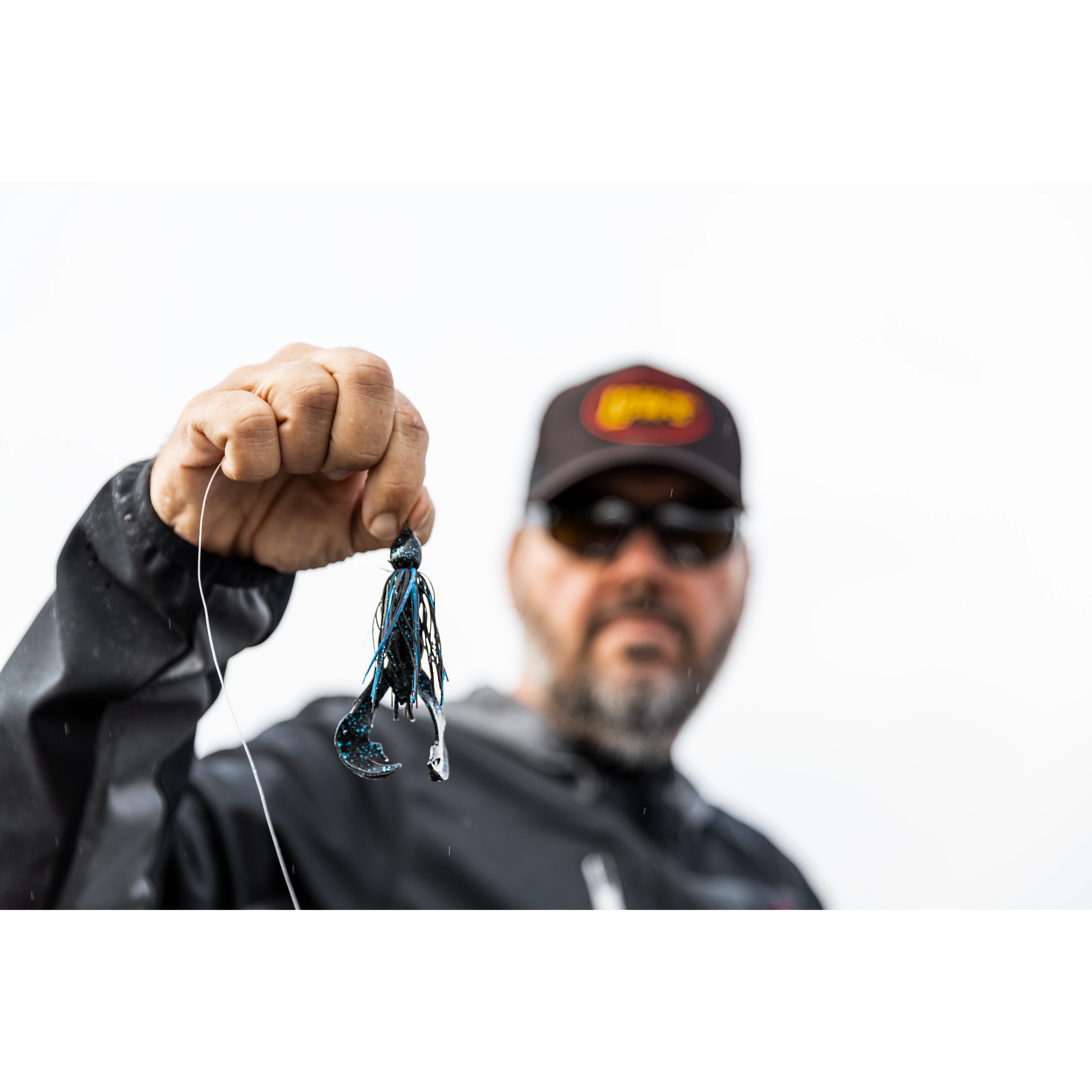Strike King Hack Attack Jig Flipping 3/4 Oz - Leurre Basse Compact, Fluo, Neuf