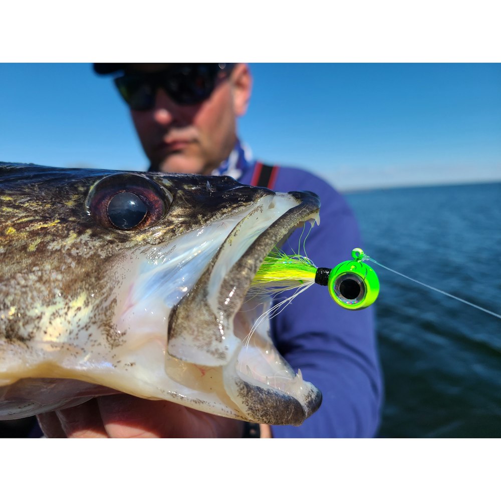 Closer look at the new VMC Moon Tail Jig – Target Walleye