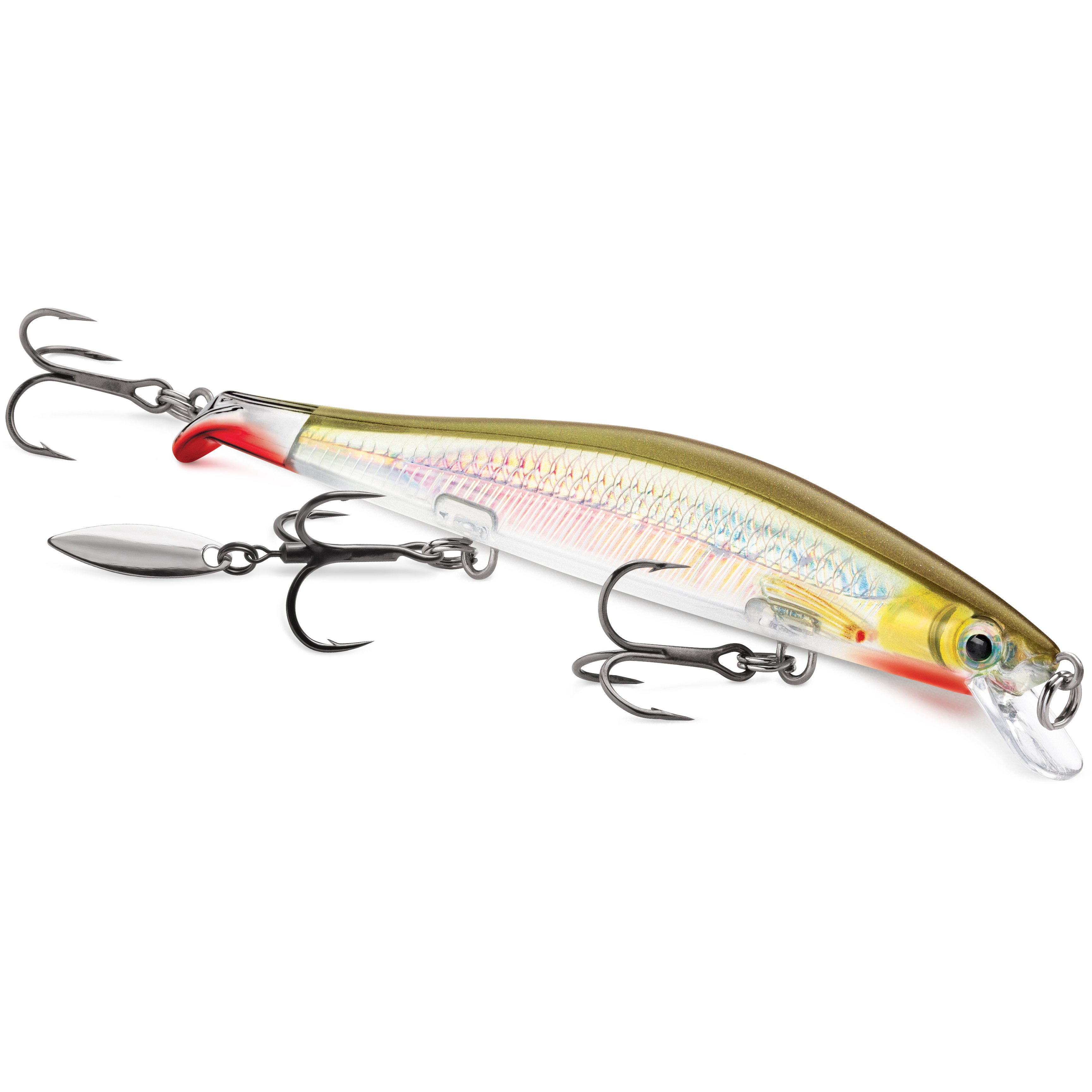 Spinpoler Bladed Treble Hooks With Willow Blade Replacement Bladed Spinner  Treble Hooks For Bass Trout Bass Freshwater Saltwater