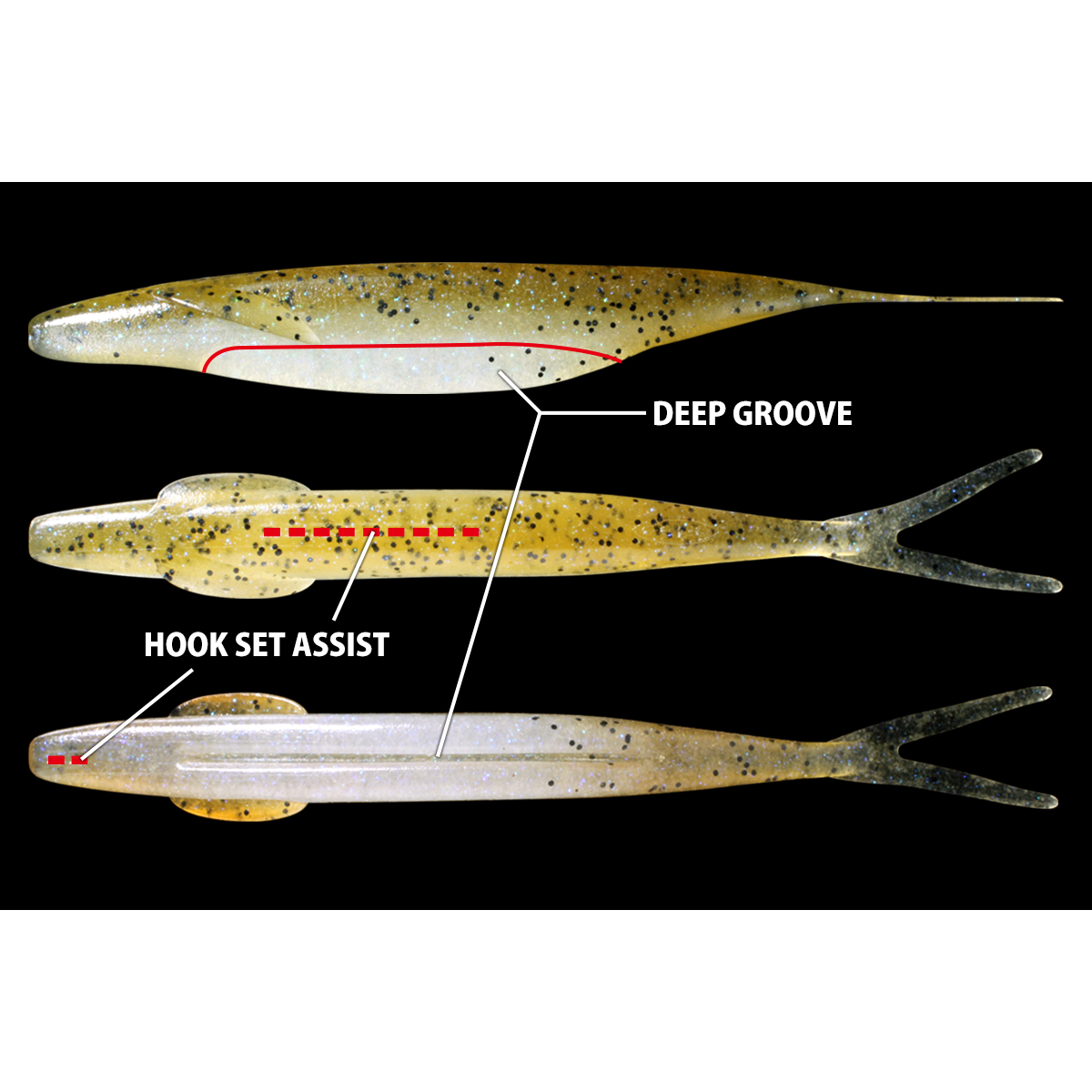 Deps Sakamata Shad Soft Jerkbait