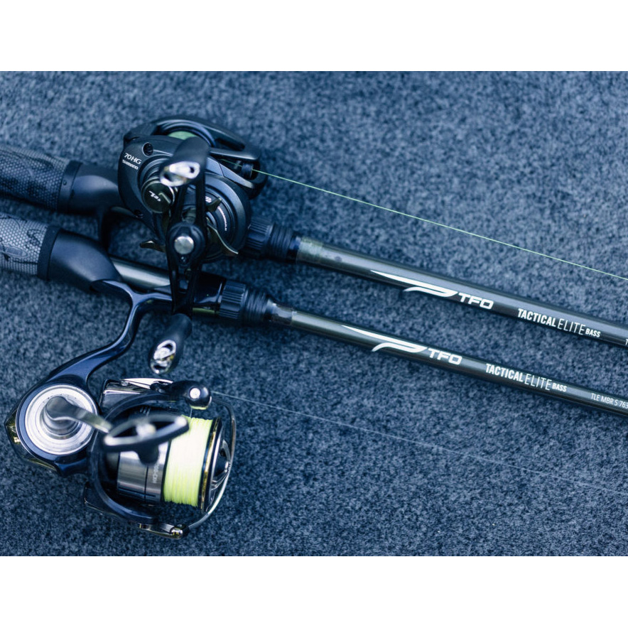 TFO 7'3 Medium Light Tactical Mag Bass 1-Piece Casting Fishing Rod  #TAC-MBR-733