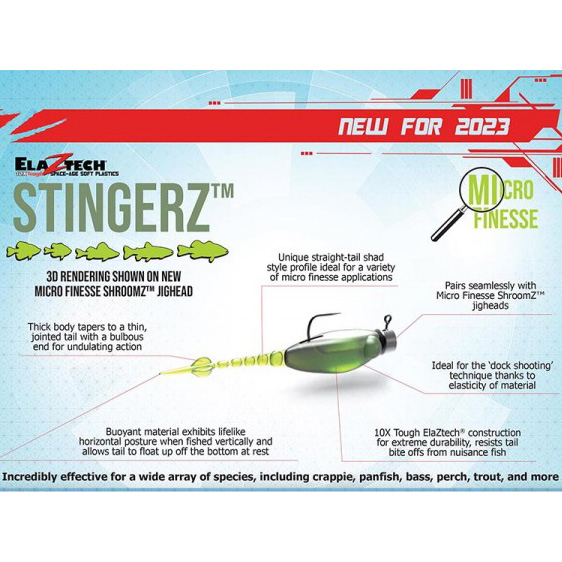Z-Man Micro Finesse StingerZ | Omnia Fishing