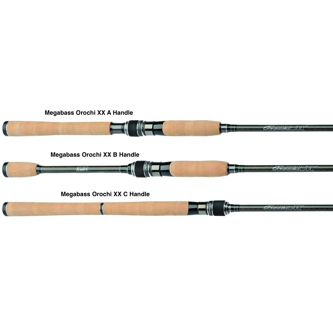 Megabass Orochi XX Spinning Rods - EOL | Omnia Fishing