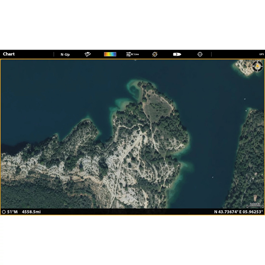 Humminbird LakeMaster VX Premium Digital GPS Maps