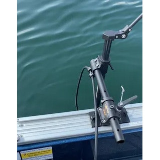 Brew City CT360 60 Live Sonar Pole Mount W Tilt Handle On Base For 3 Brew City CT360 60 Live Sonar Pole Mount W Tilt Handle On Base For 3