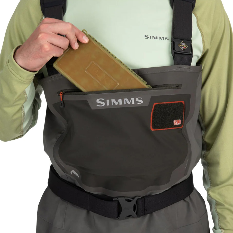 Simms G3 Guide Waders - Stockingfoot S King 7-8 / Gunmetal