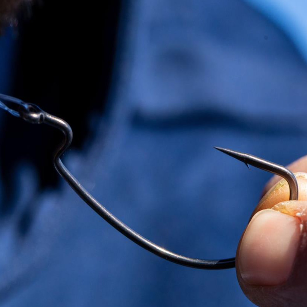 Worm Hooks, Superline, EWG, Weighted - USA Fishing Hooks