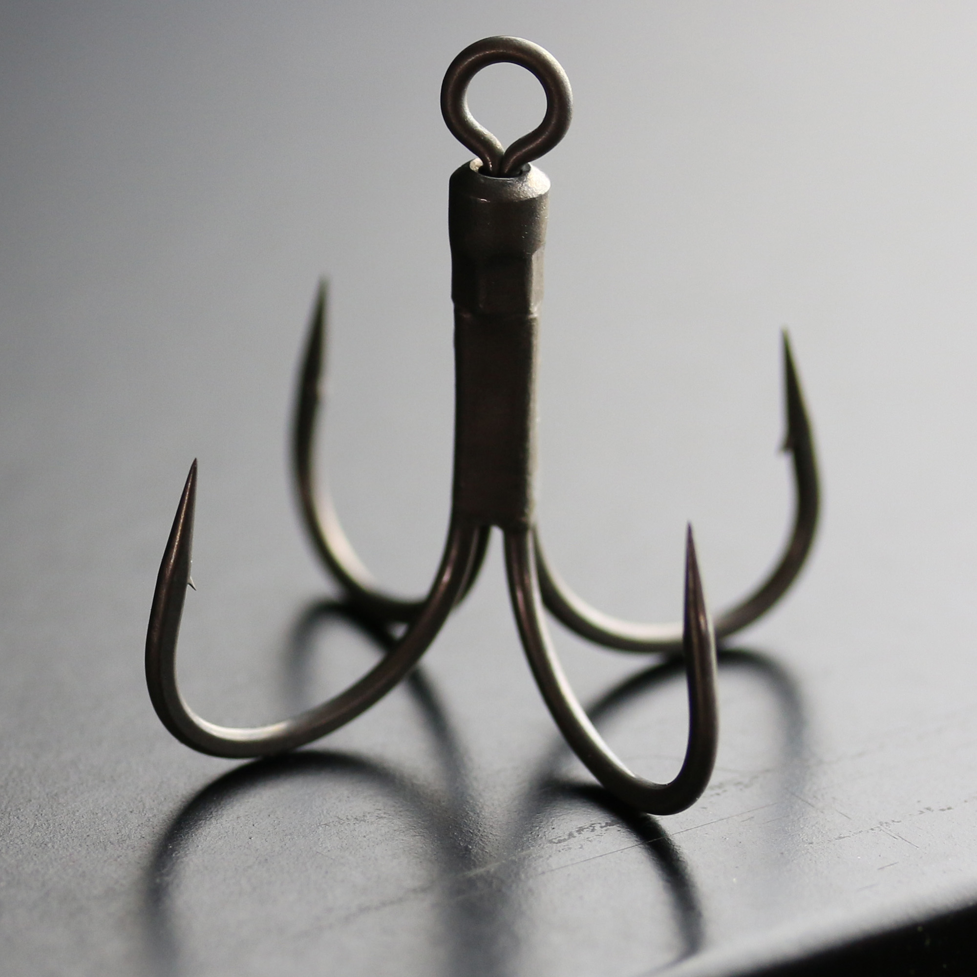 Ryugi Pierce Quad Swivel Eye Treble Hook | Omnia Fishing